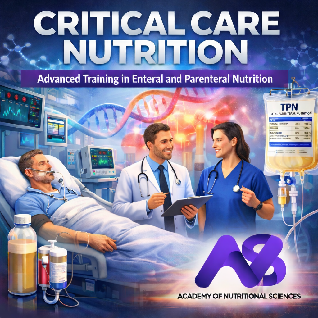 CRITICAL CARE NUTRITION Advanced Training in Enteral and Parenteral Nutrition
